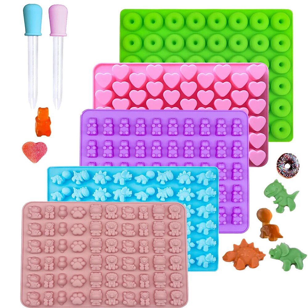 Gummy Candy - Formy silikonowe do cukierków w kształcie