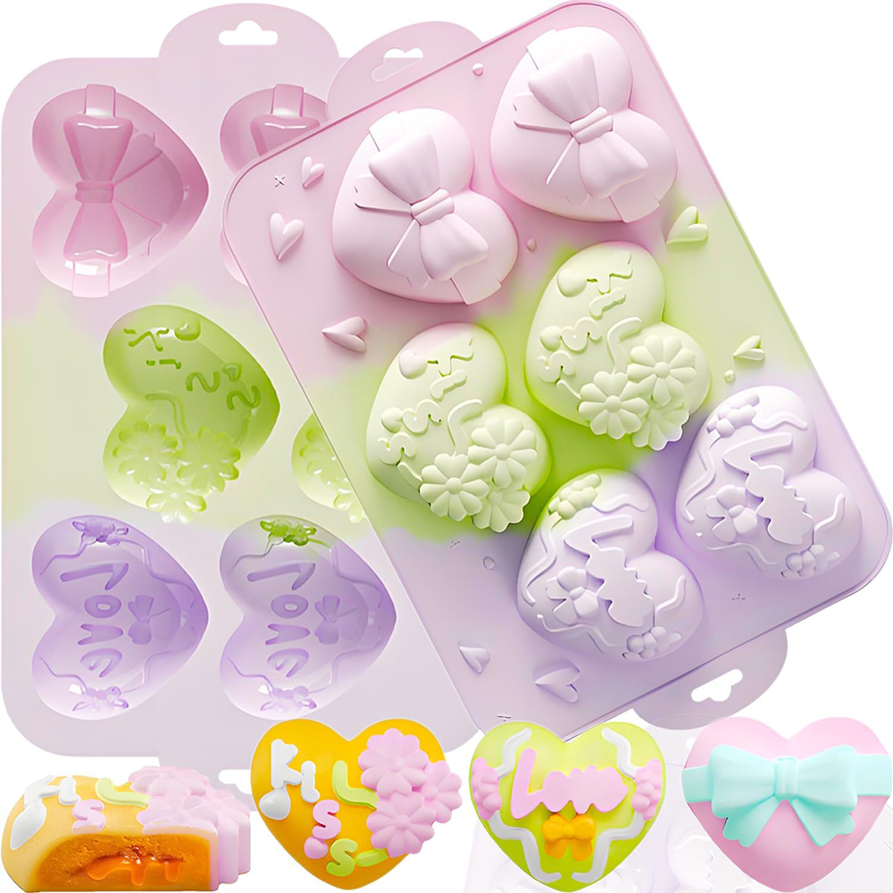 Gummy Candy - Formy silikonowe w kształcie serca do