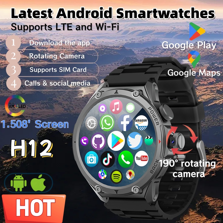 Seaweed Snack - Najnowszy model H12 Smart Watch 4G