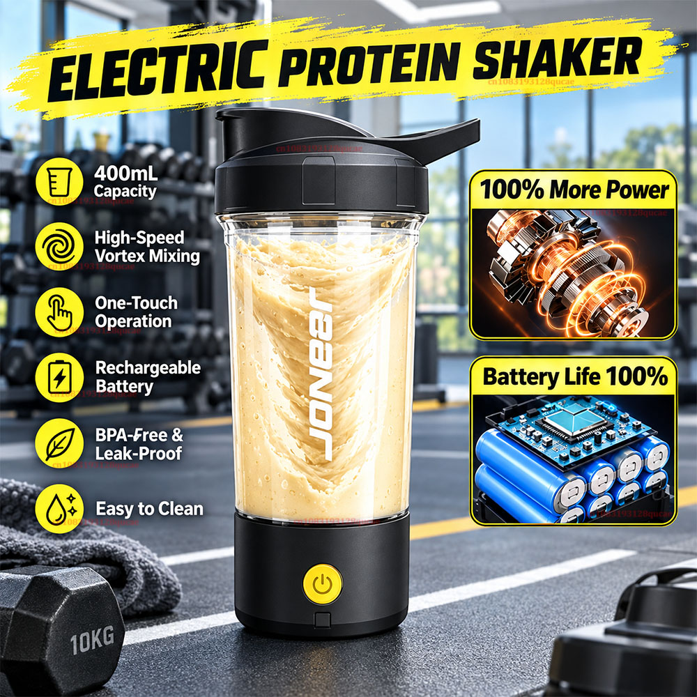 Protein Bar - Nowa elektryczna butelka do shakera proteinowego