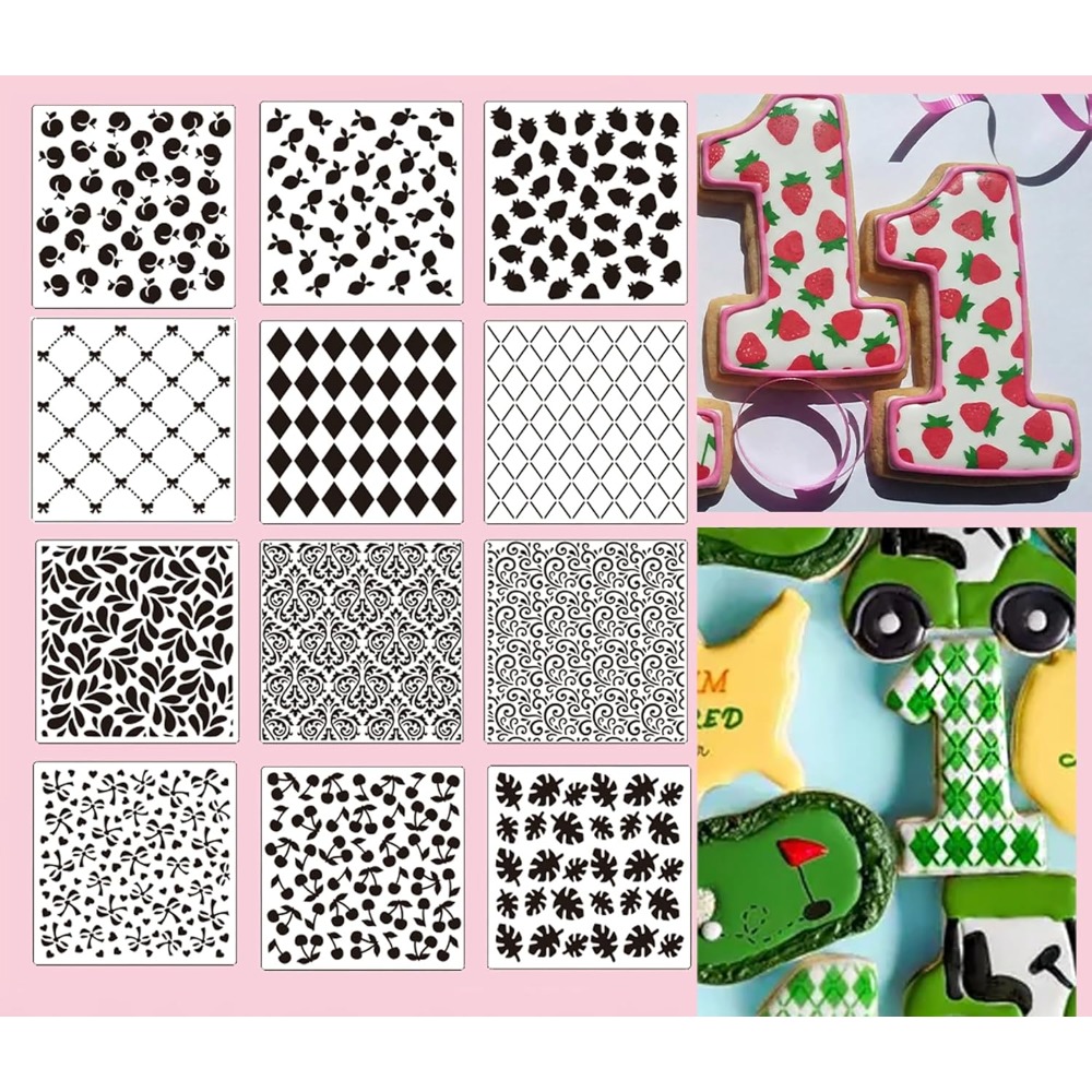 Zestaw 12 szablonów do ciastek – Cookies Pack recenzja i cena