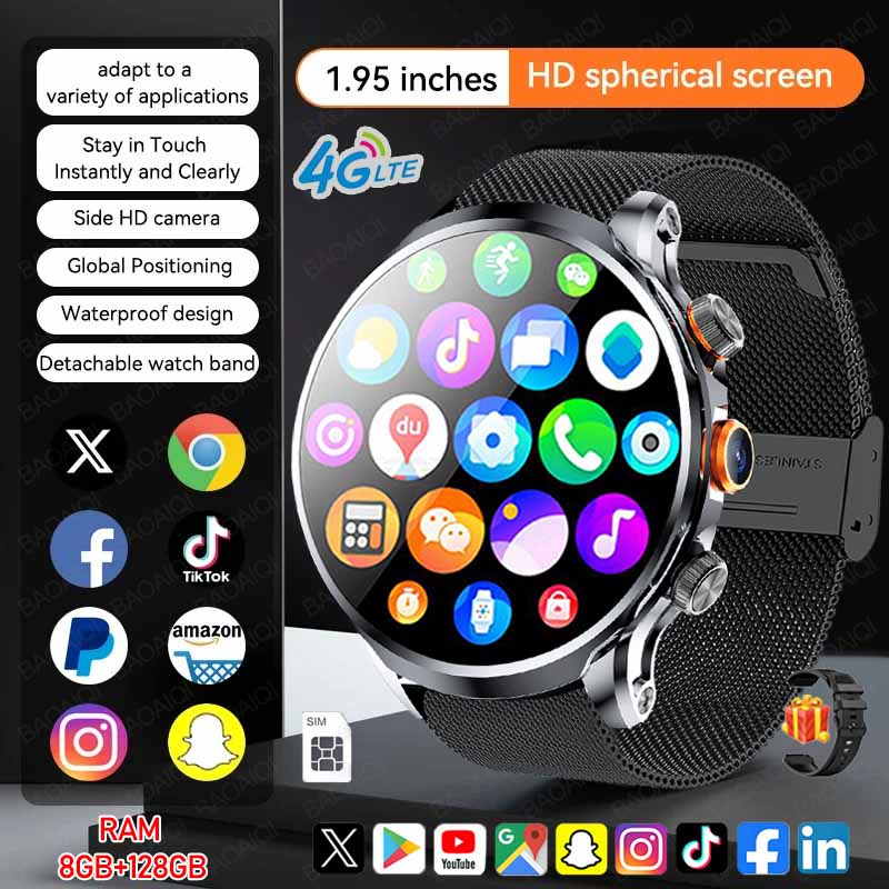Smartwatch 5G/4G Full Netcom,  – Seaweed Snack recenzja i cena