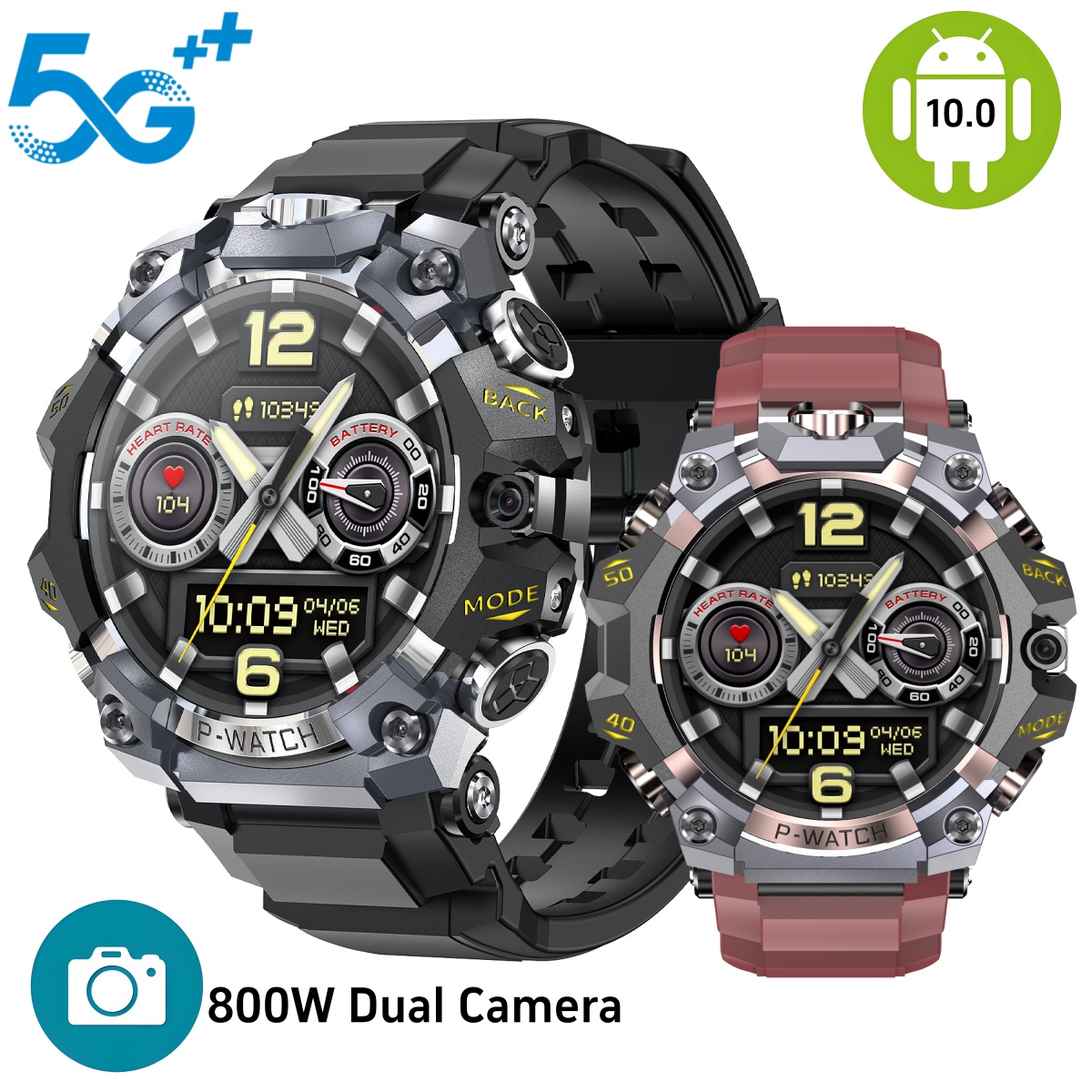 Smartwatch Q668 Android 10.0 1 – Seaweed Snack recenzja i cena