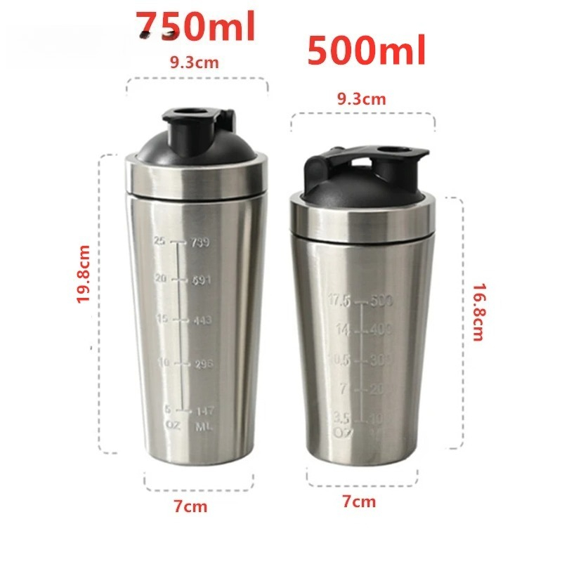 1 szt. Stalowy shaker do prote – Protein Bar recenzja i cena