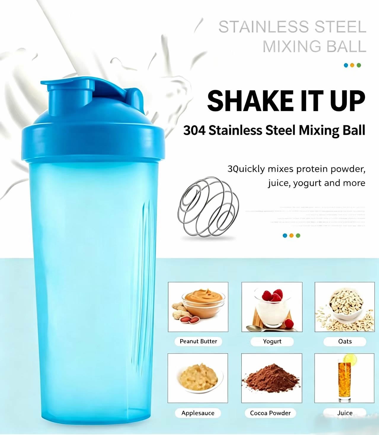 2 sztuki butelek do mieszania  – Protein Bar recenzja i cena