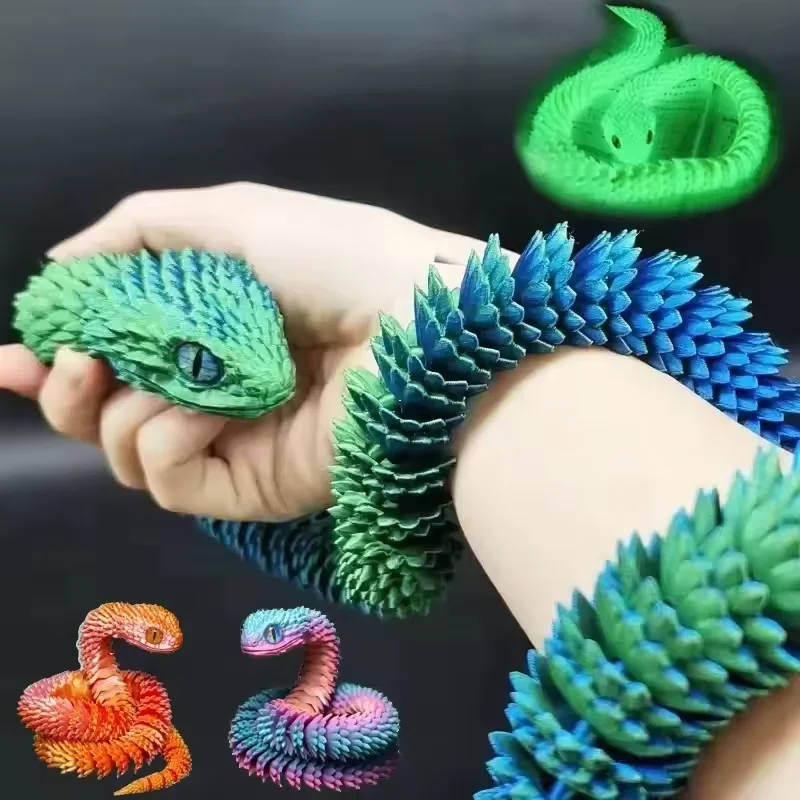 Drukowana w 3D Figurka Węża z  – Gummy Candy recenzja i cena