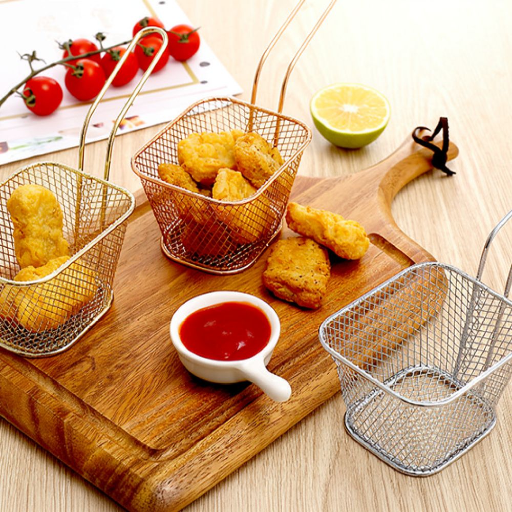 Dekoracyjny, mały, kwadratowy  – Food Snacks Catering recenzja i cena