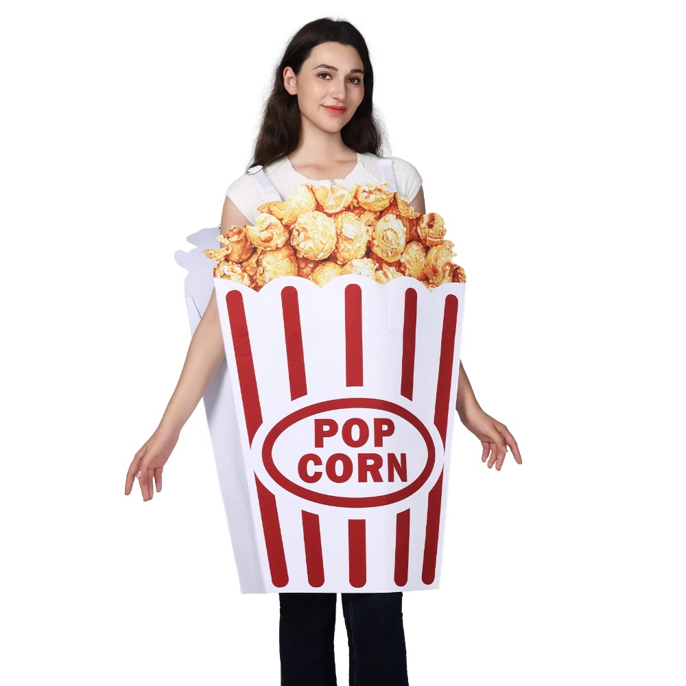 Kostium na Halloween w stylu p – Popcorn recenzja i cena