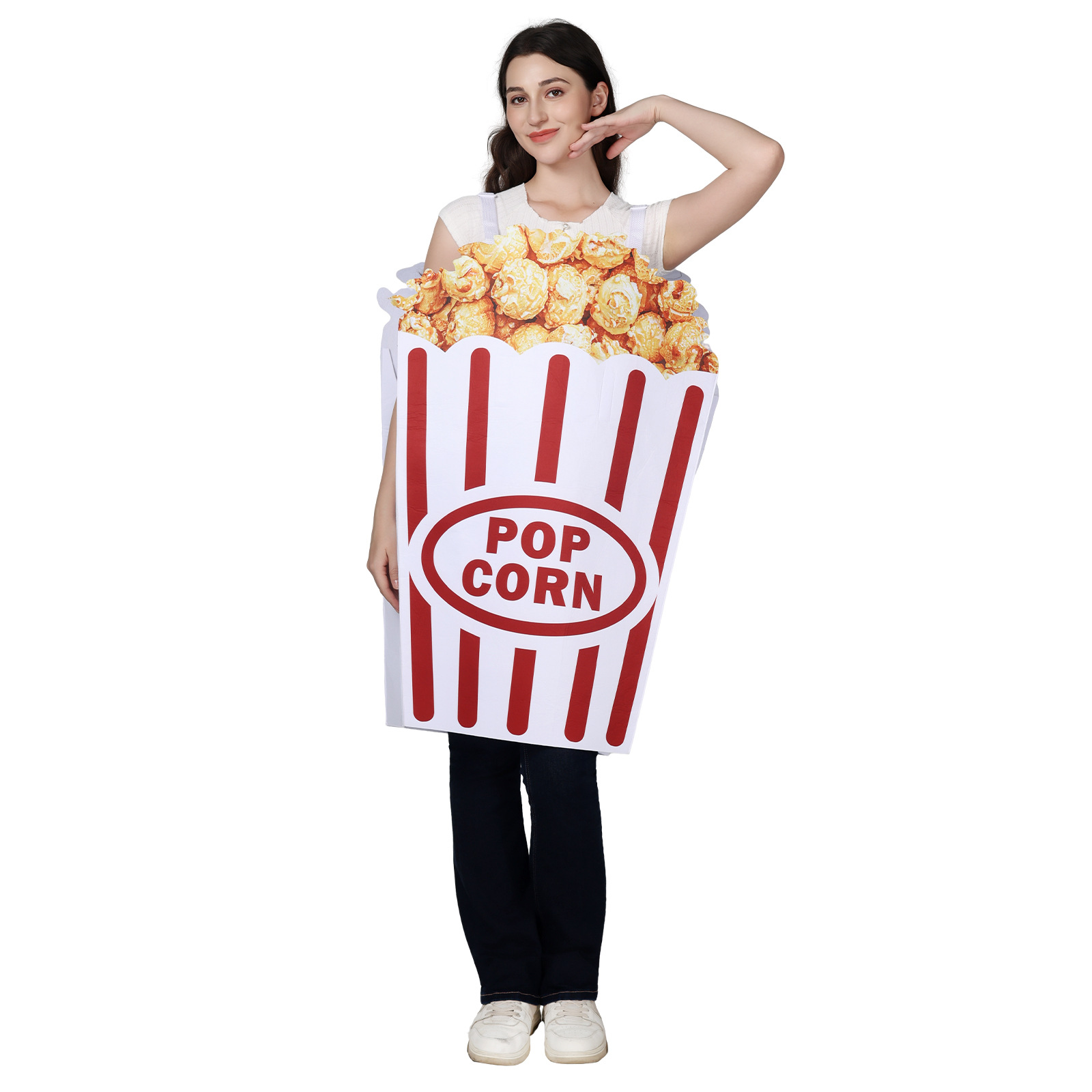 Kostium w formie pudełka z pop – Popcorn recenzja i cena
