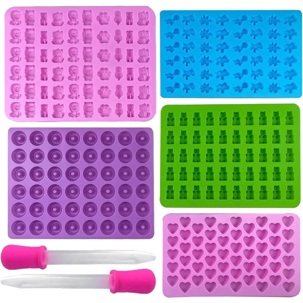 5 sztuk silikonowych foremek d – Gummy Candy recenzja i cena